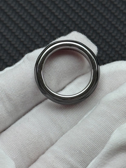 Star Spacetime Ring Stainless Steel Zirconium