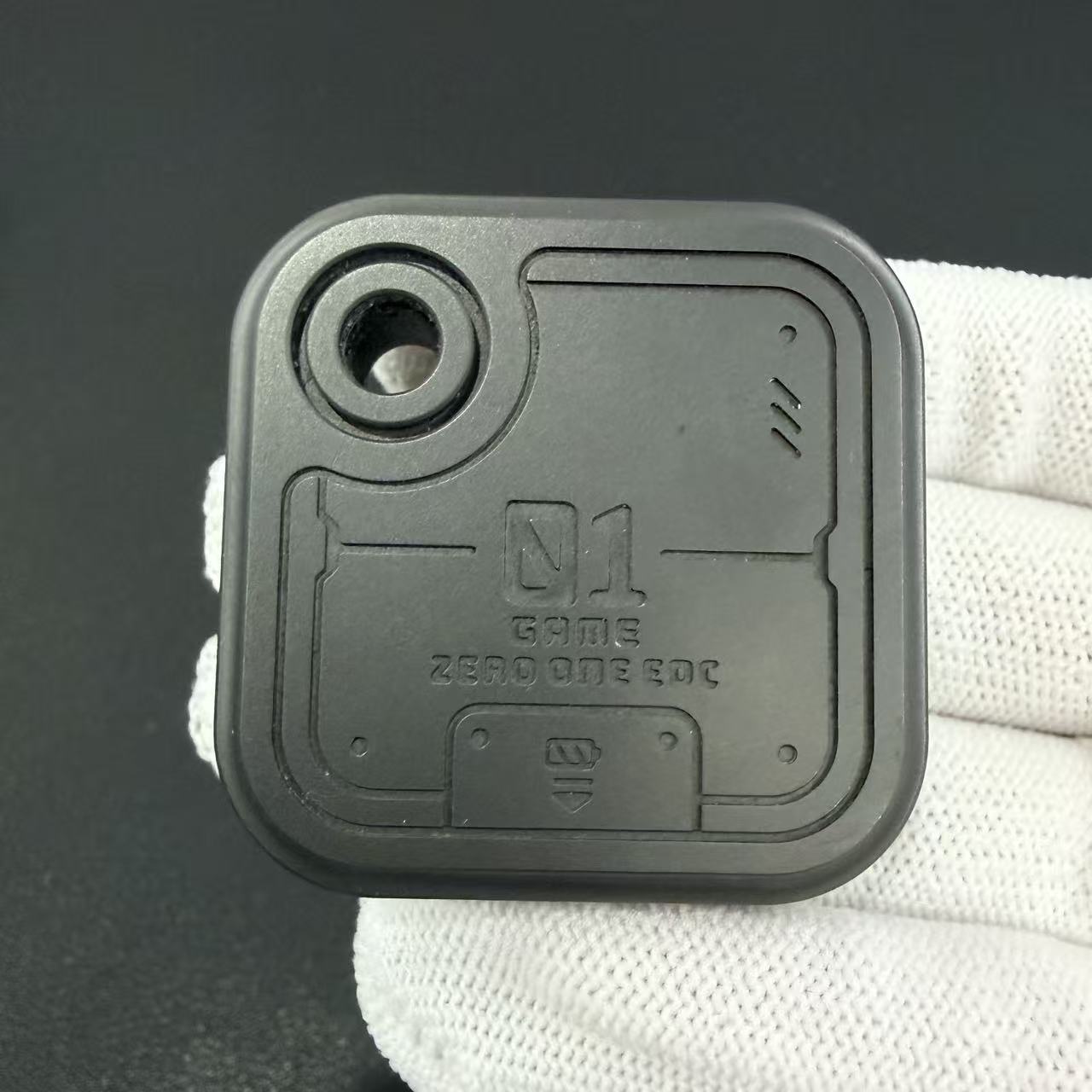 MAZE BLOCK Zirconium Stainless Steel
