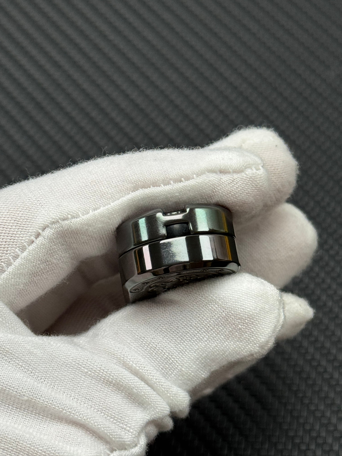 PK Mini Zirconium Polished Oil Slick