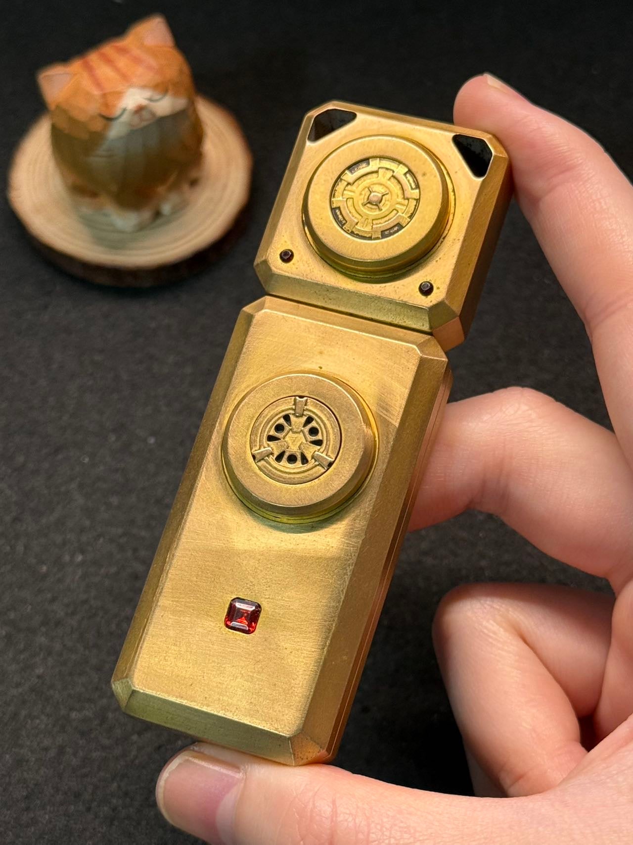 Square Inch Blade Brass