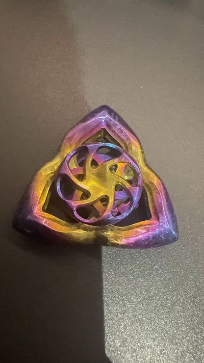 Mirage Crystallized Titanium Color-Anodized