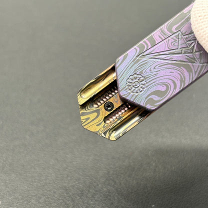 Plane Zirconium Engraved