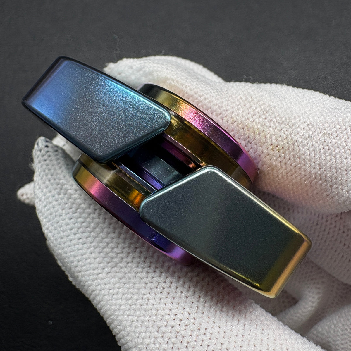 Spinner Zirconium Oil Slick
