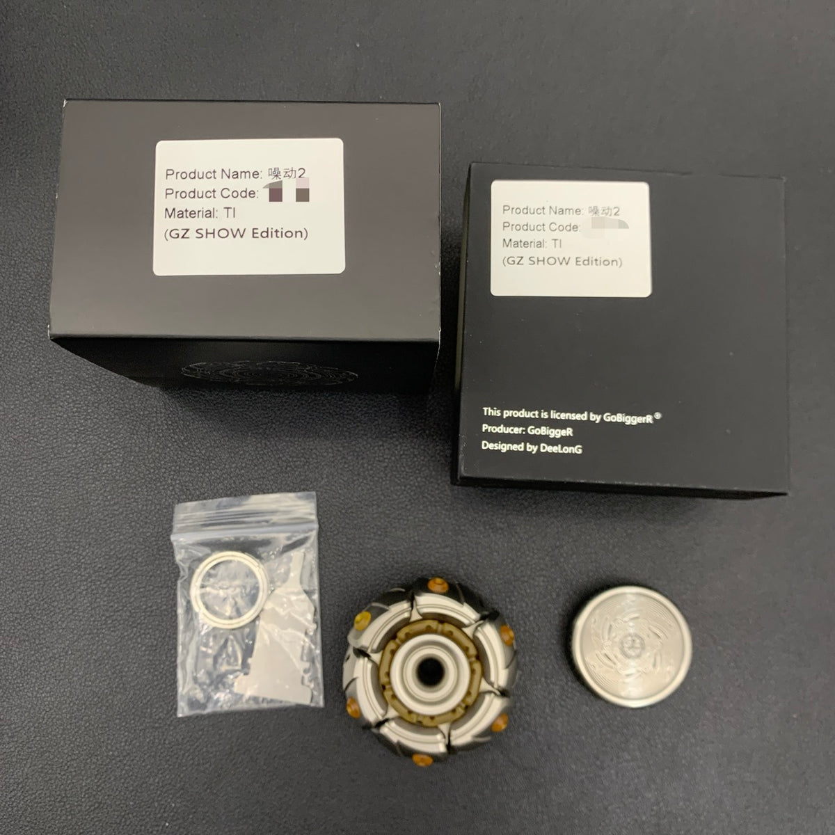Pillbug Shell Opening Titanium Limited Edition