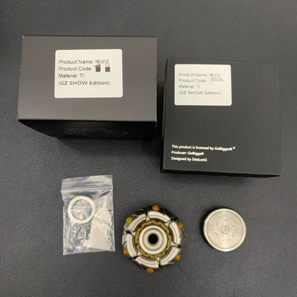 Pillbug Shell Opening Titanium Limited Edition