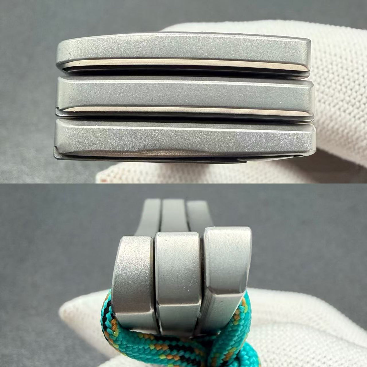 NAYICI Peacock Feather Stainless Steel