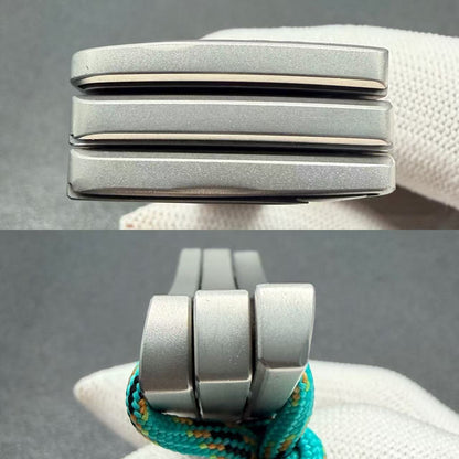 NAYICI Peacock Feather Stainless Steel