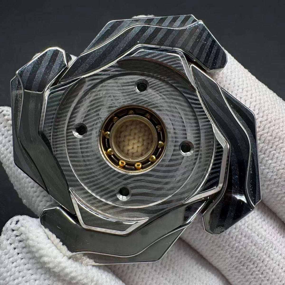Haze Shell Opening Damasteel