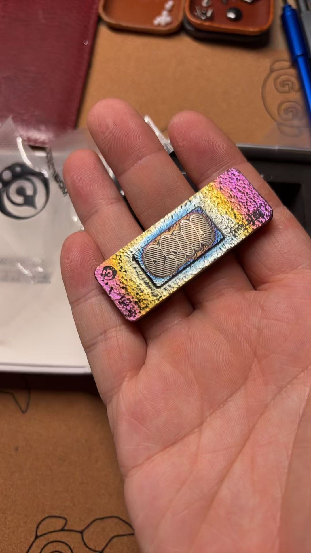 Echo Zirconium Stonewashed Oil Slick