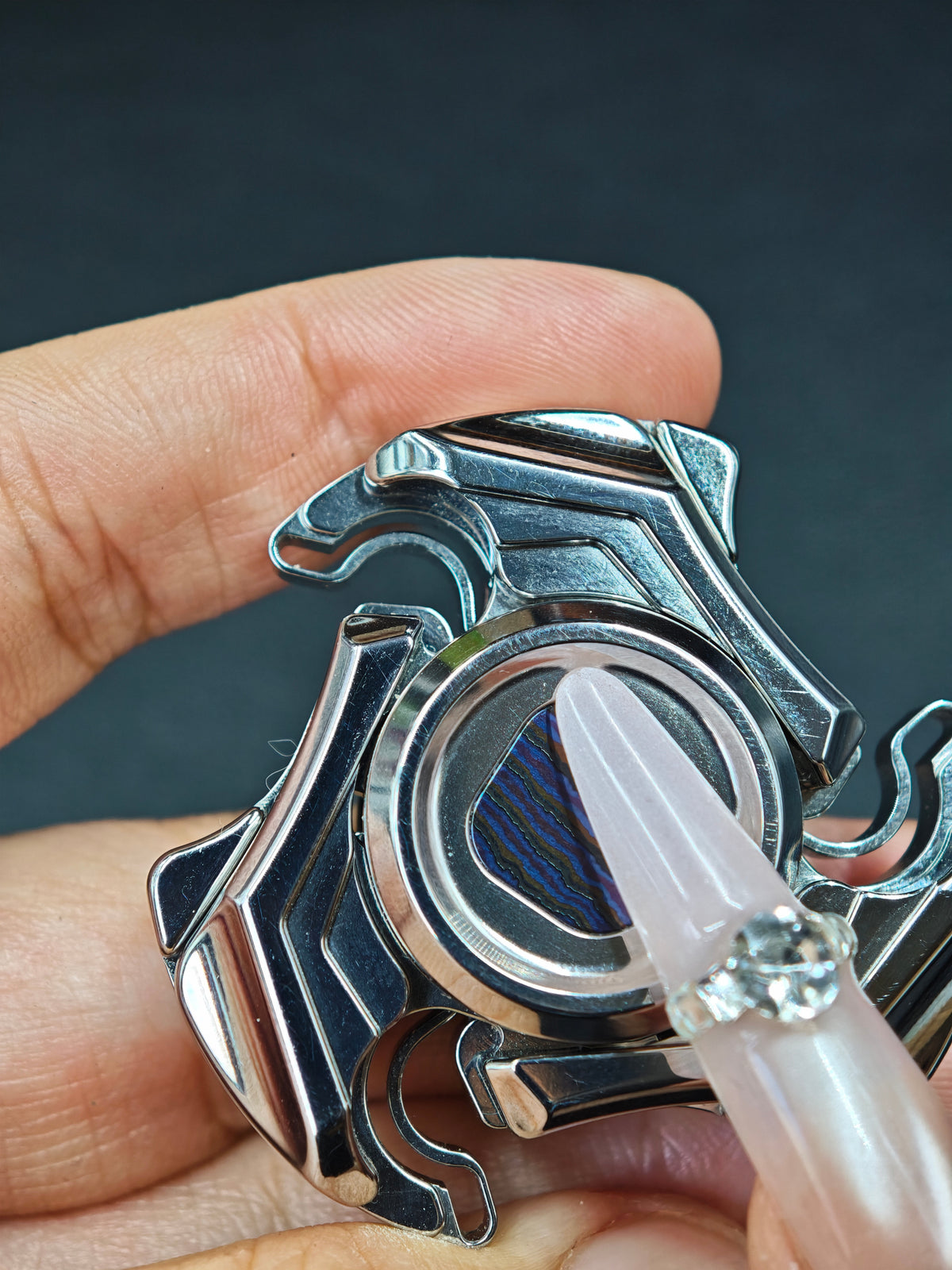 Hidden Blade Stainless Steel Polished