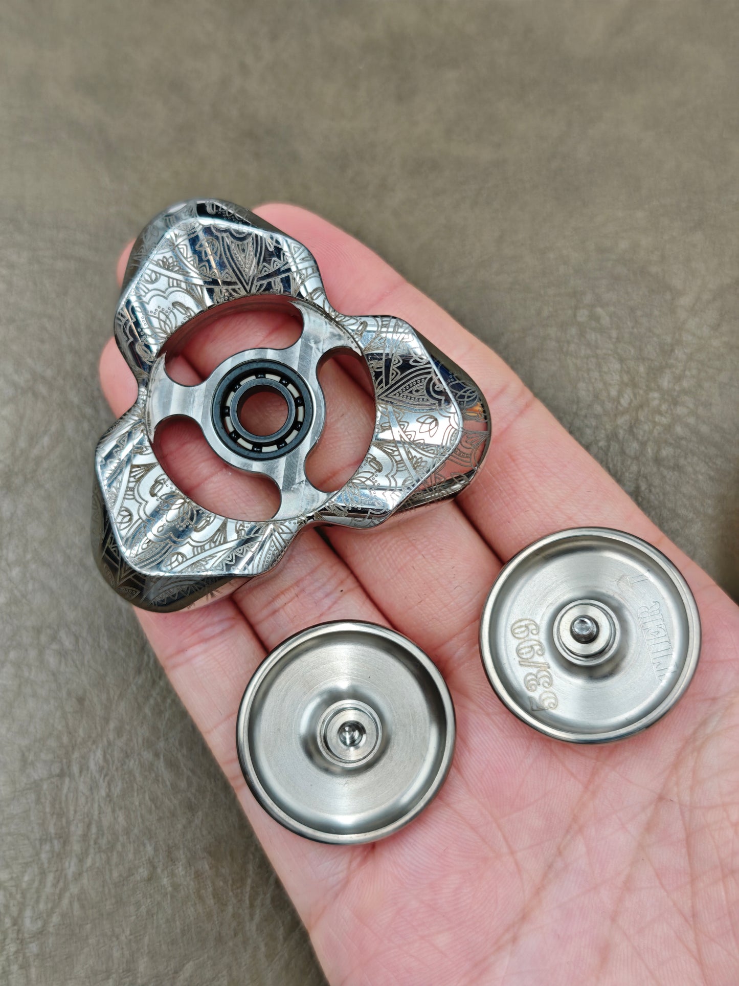 Feather Titanium Stainless Steel
