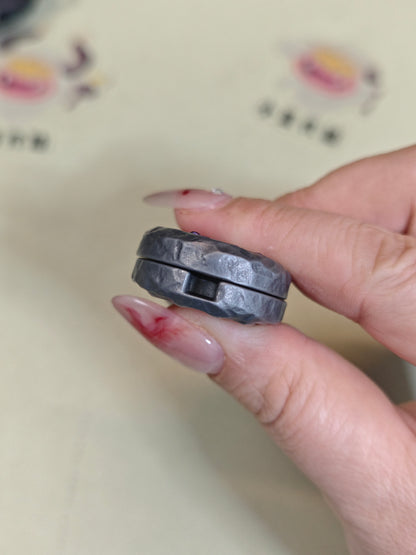 4 Stainless Steel Color-Anodized Stone Textured