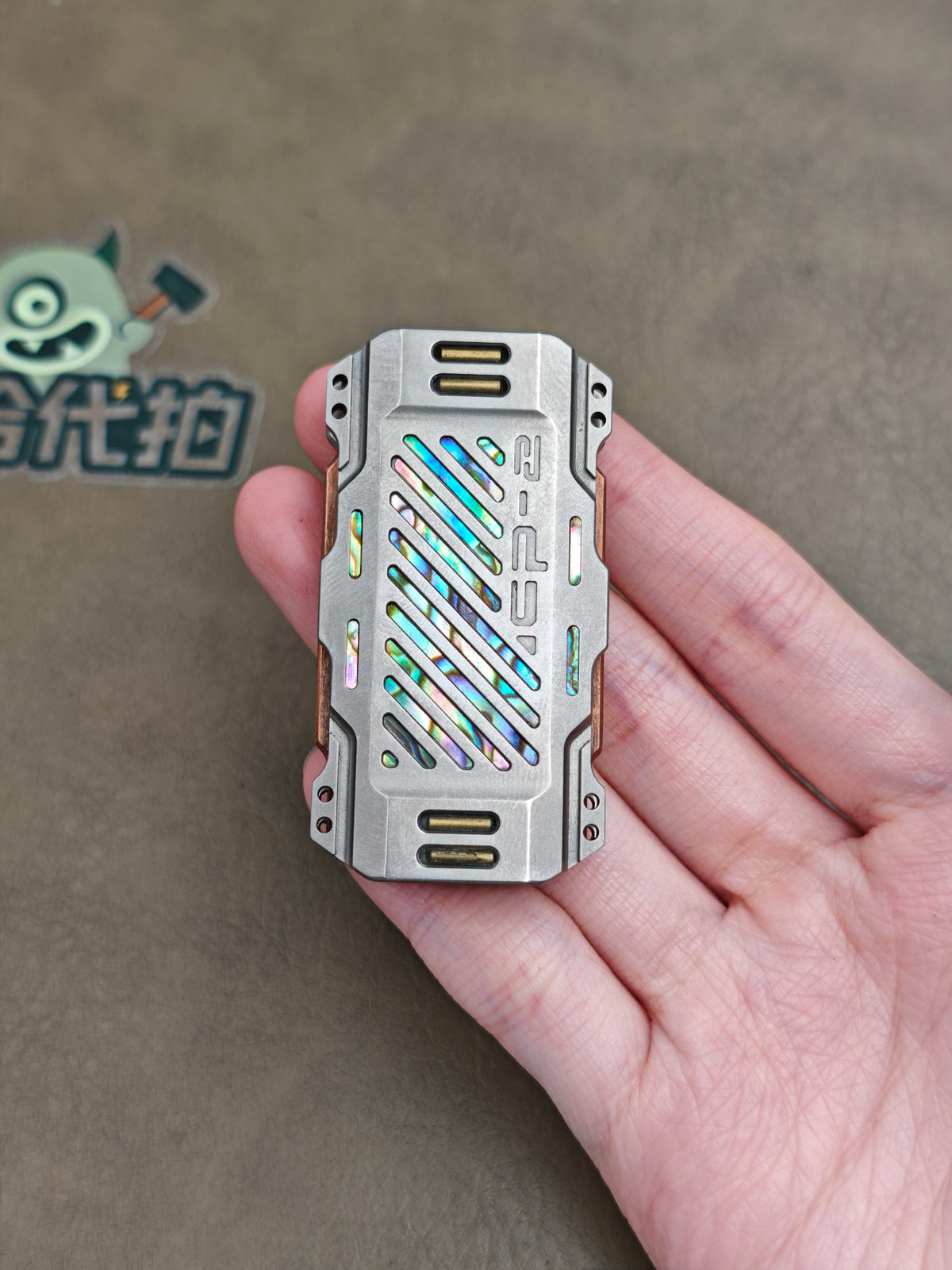 Lifepod Titanium Engraved