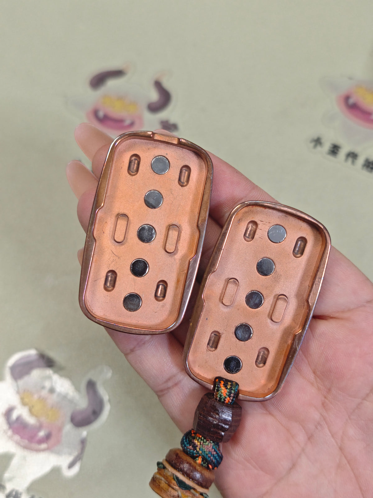 Ripple Tuning Fork Copper