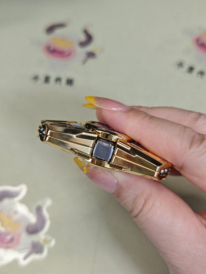 God of Time Stainless Steel Gold Plated