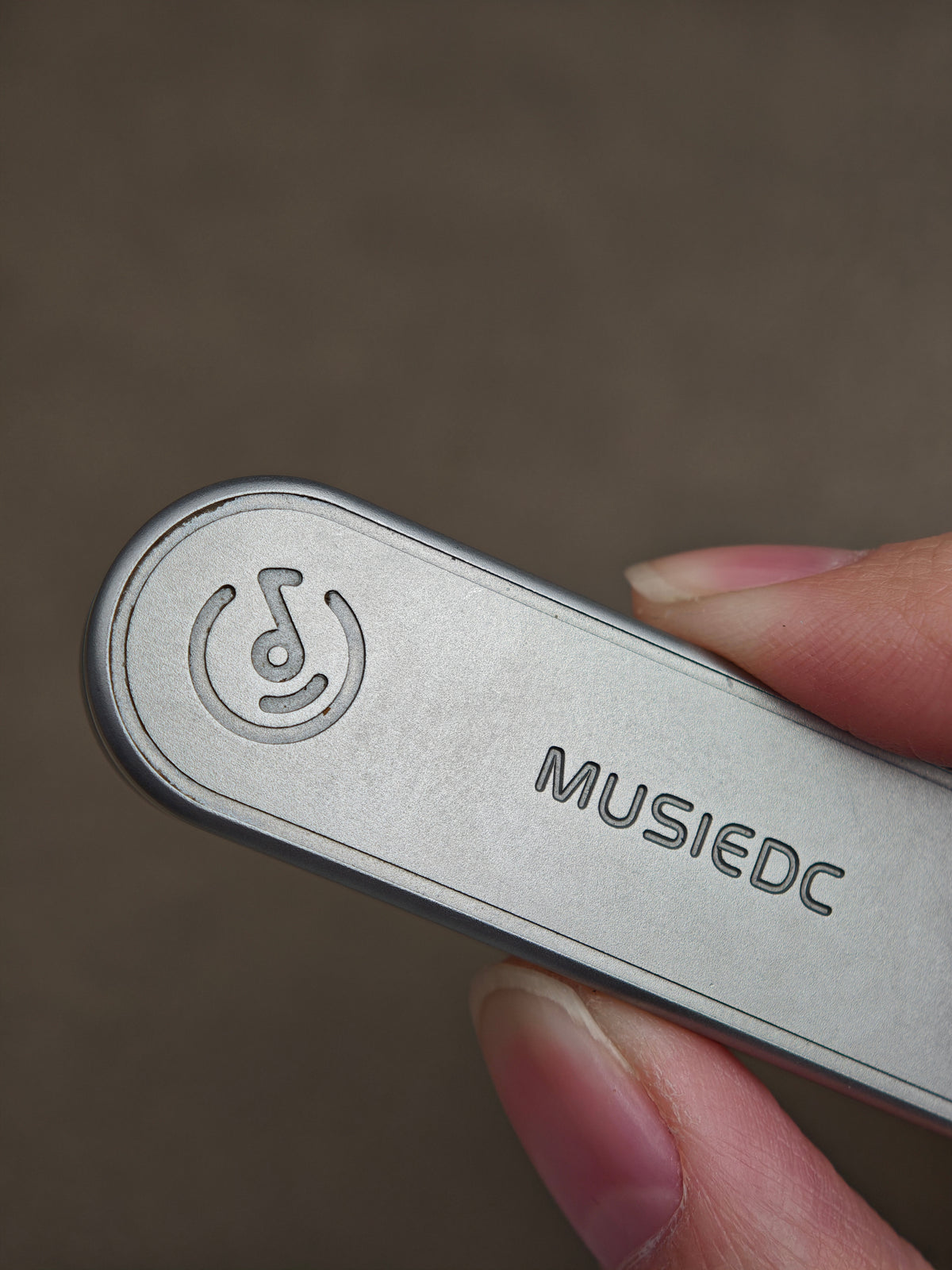 Slider Stainless Steel Blasted