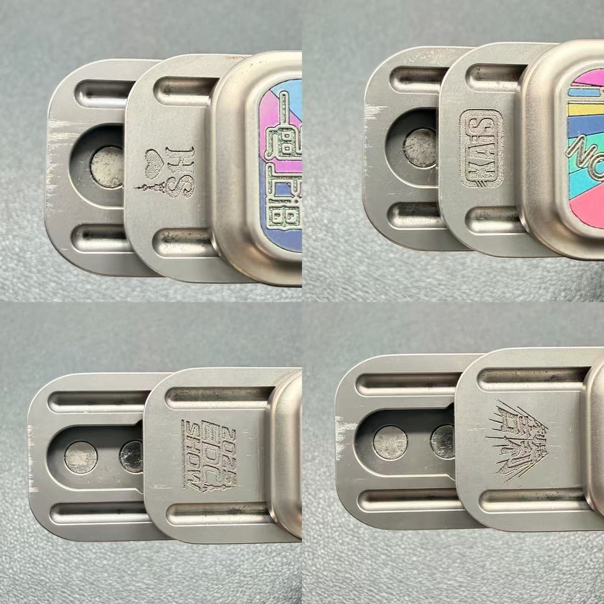 Lucky Candy Titanium Color-Anodized Engraved Limited Edition
