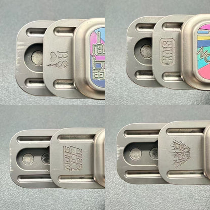 Lucky Candy Titanium Color-Anodized Engraved Limited Edition