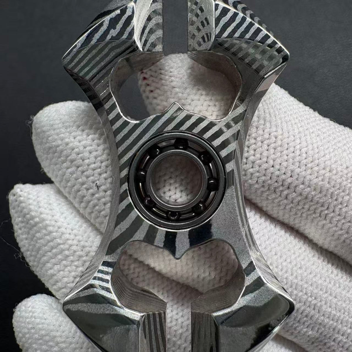 Scorpio Bearing Cap Damasteel