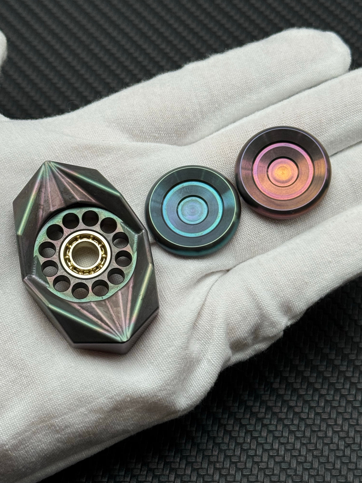 Folding Blade Folding Zirconium Machine Finished Oil Slick