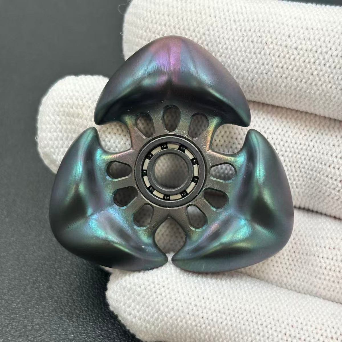 Fat Squid Zirconium Machine Finished Oil Slick