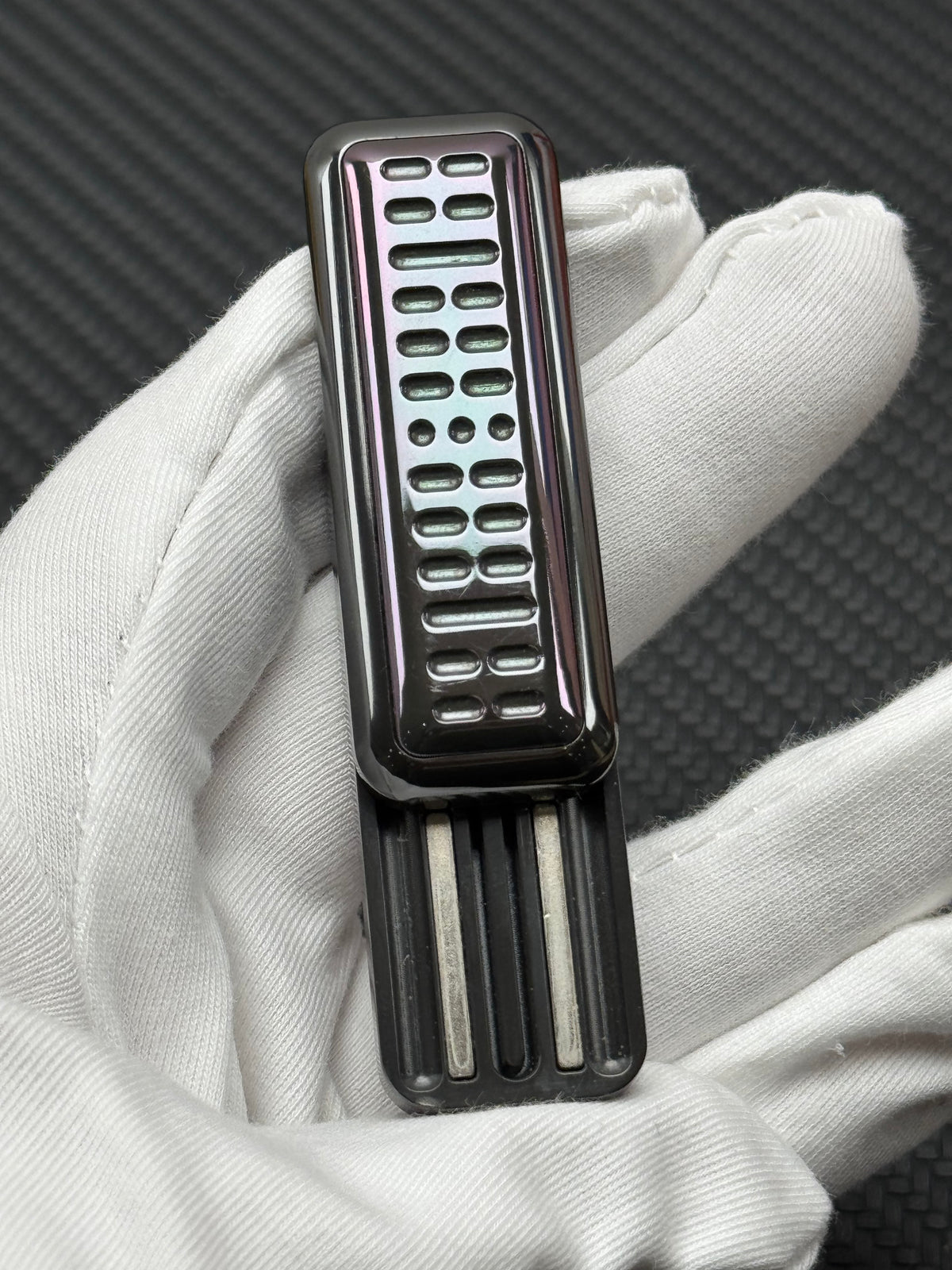 Little Gold Bar 2.0 Zirconium Oil Slick