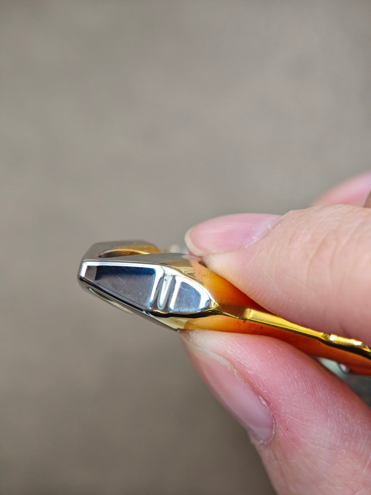 Flash Leap Stainless Steel Gold Plated