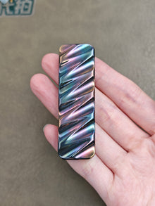 Tita Zirconium Polished Oil Slick
