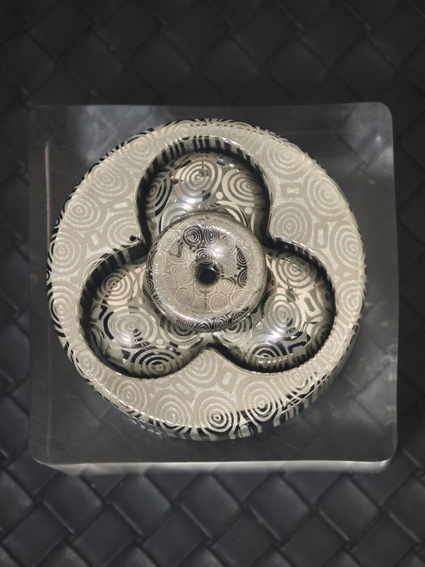 Cell Mini Damasteel Etched