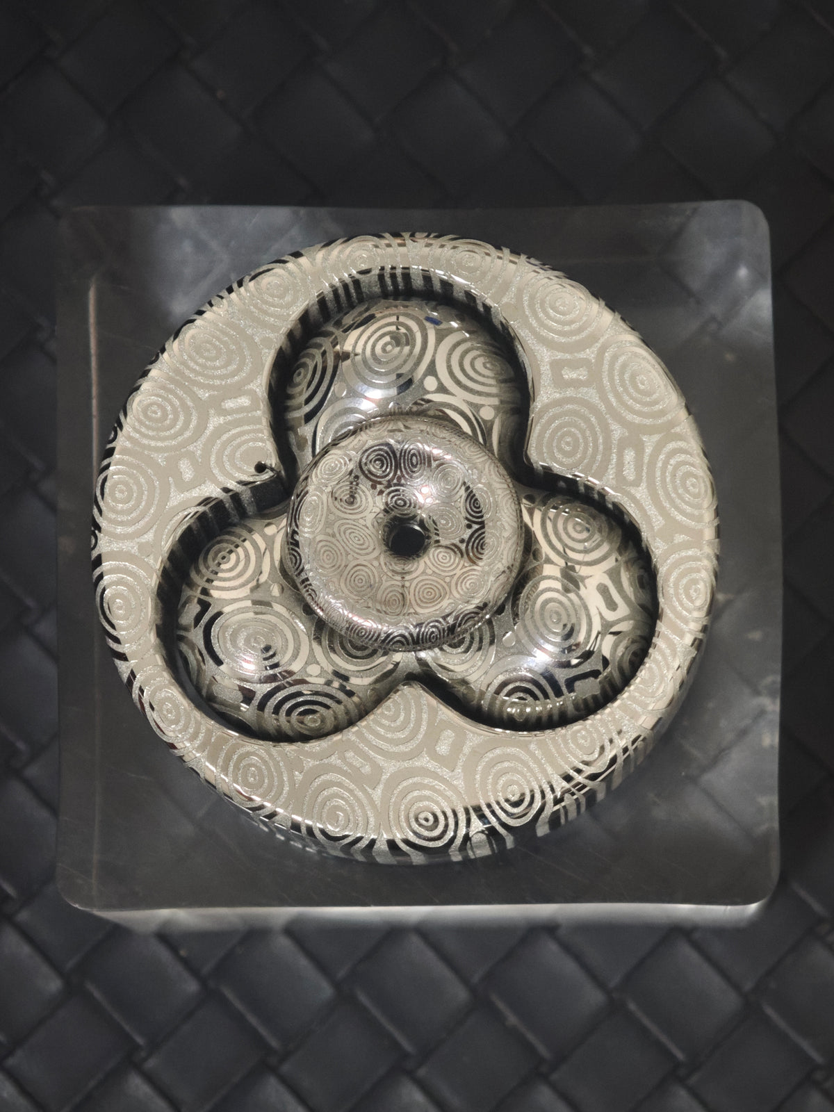 Cell Mini Damasteel Etched