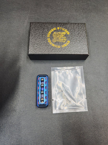 Little Gold Bar Titanium Color-Anodized