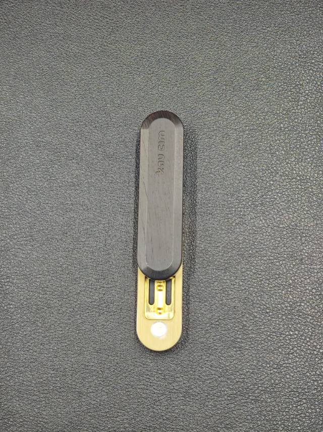 Spice Pin Brass African Blackwood PEI