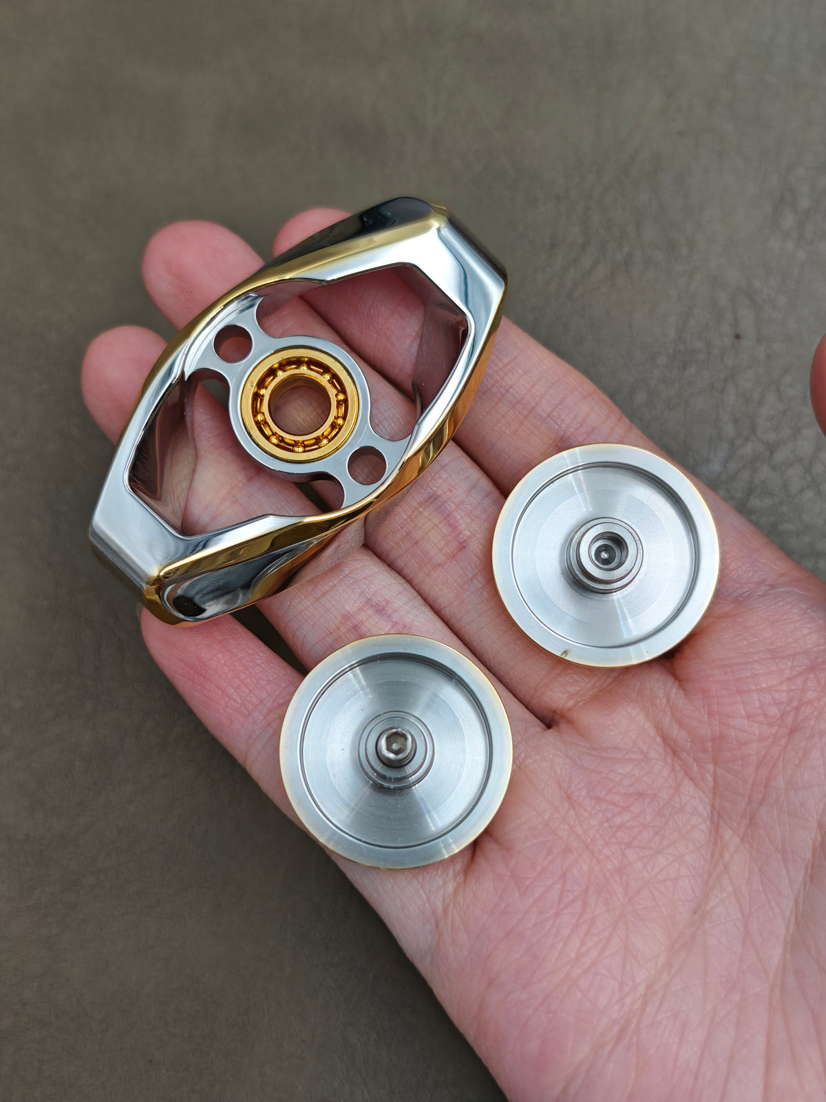 Er Niu Stainless Steel Gold Plated