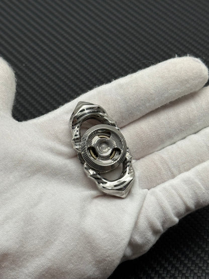 Thorns And Fog Damasteel Etched Polished