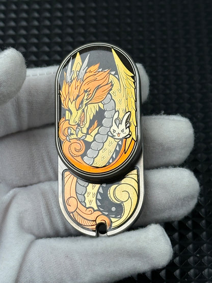 Couture Dragon Rhythm Titanium Resin-Sealed