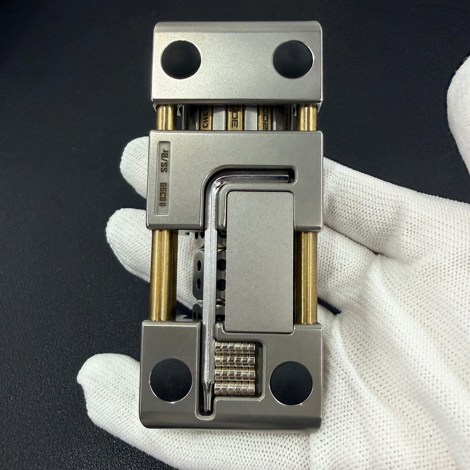 Jackpot 2.0 Deskset Brass Stainless Steel
