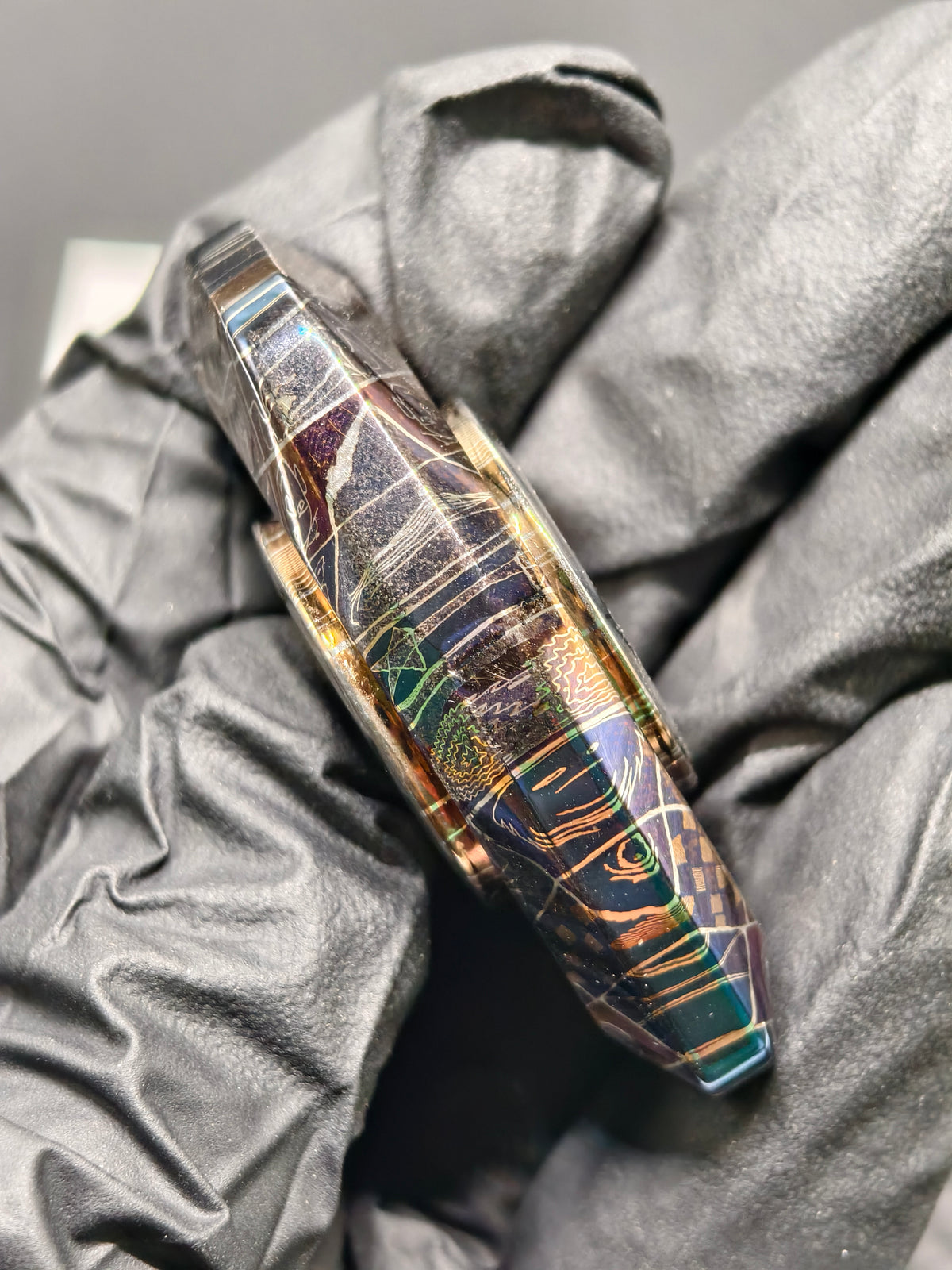 Phantom Dual Leaf Damasteel