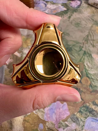 Fang Stainless Steel Gold Plated Polished