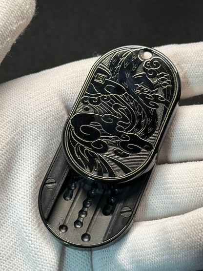 Dragon Rhythm Titanium PVD Coated