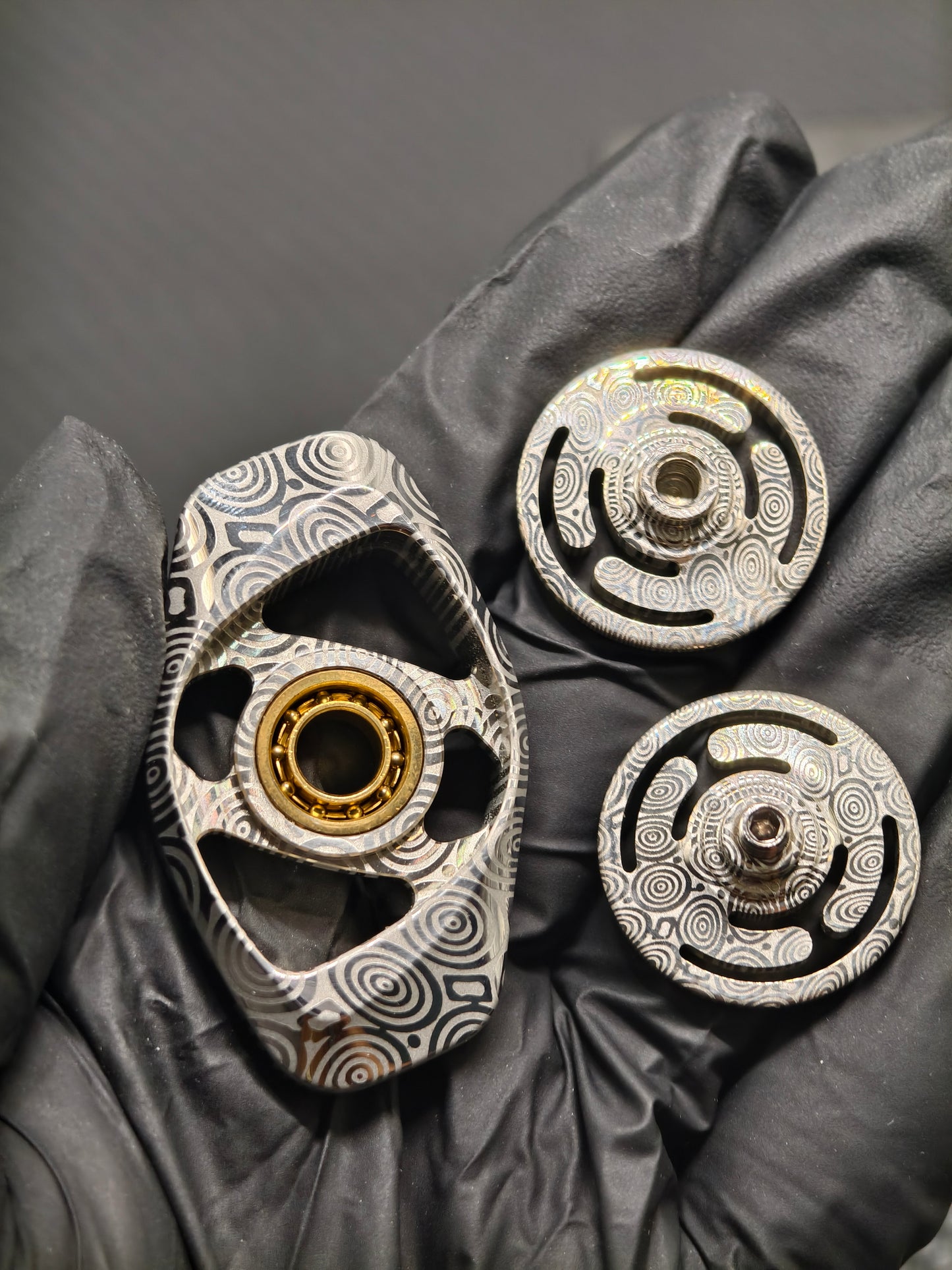 Phantom Dual Leaf Damasteel
