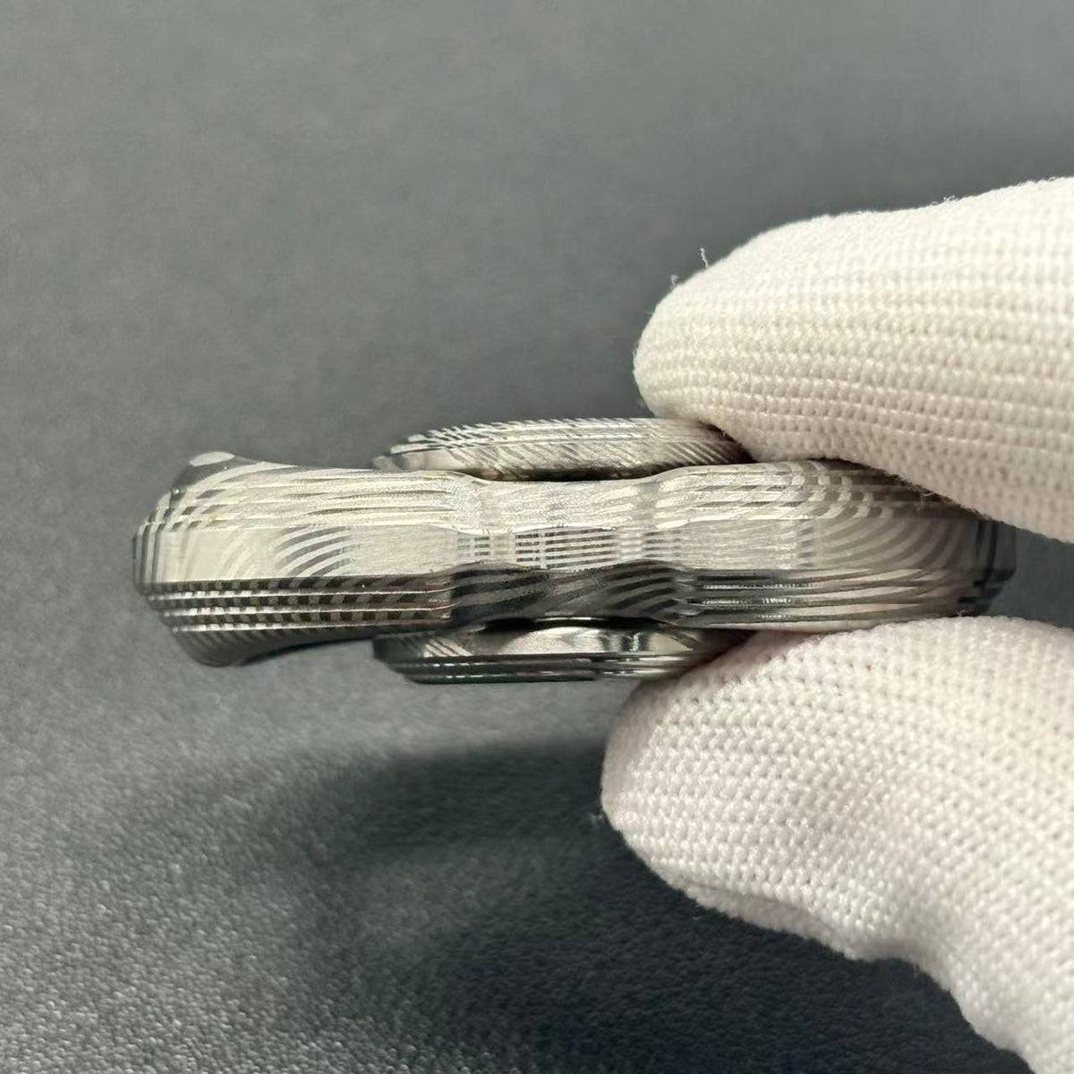 Obsidian Crystalized Damasteel