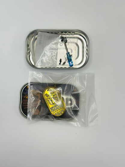 Cowboy Stainless Steel Gold Plated Resin-Sealed