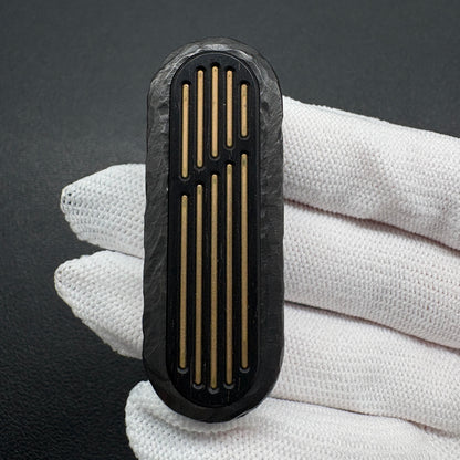 Lucky Draw Zirconium Stone Textured Engraved