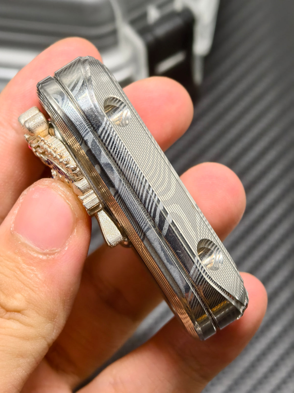 Popping Damasteel