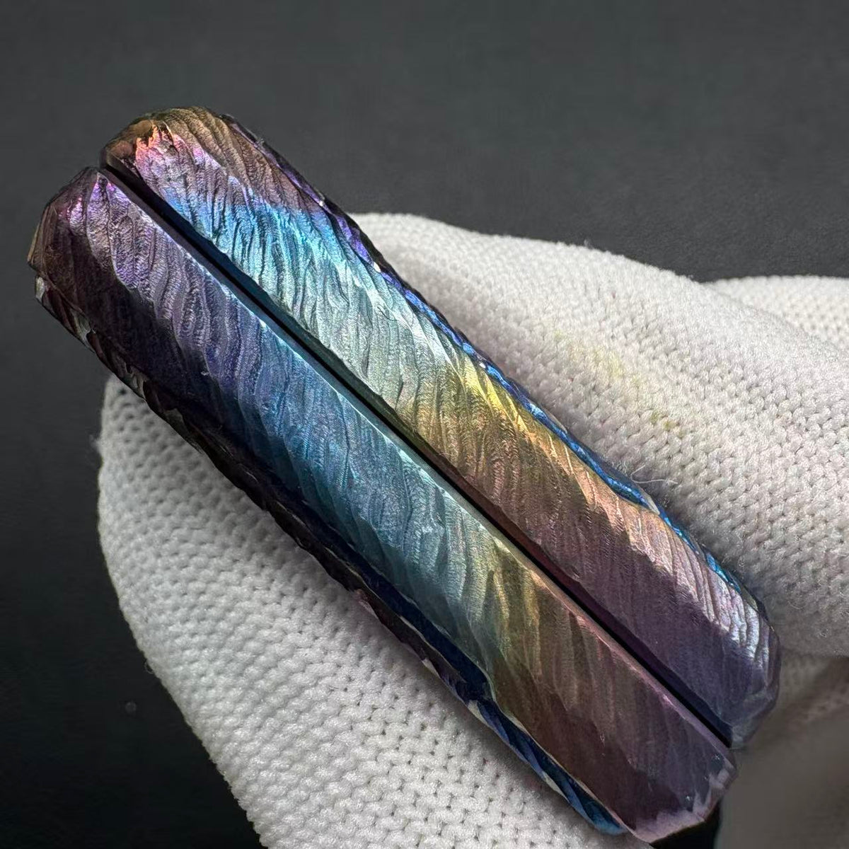 Gamut Titanium Stone Textured Engraved