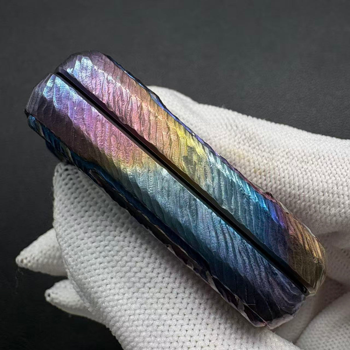 Gamut Titanium Stone Textured Engraved