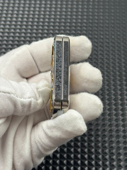 Razor Edge Crystallized Titanium