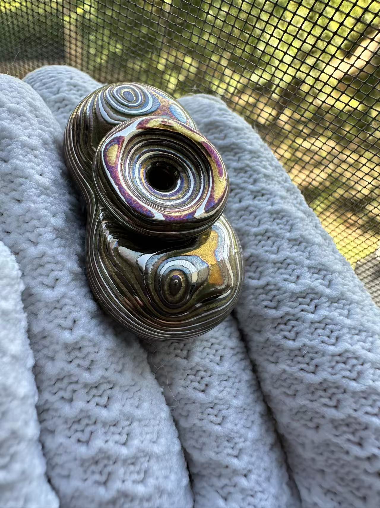 Cell Mini Mokume Polished