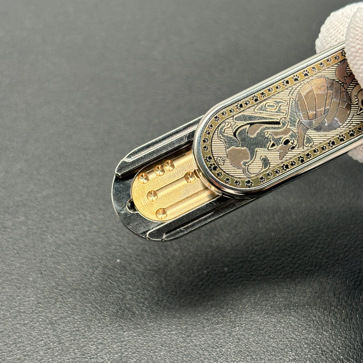 Ming Yin Titanium Engraved