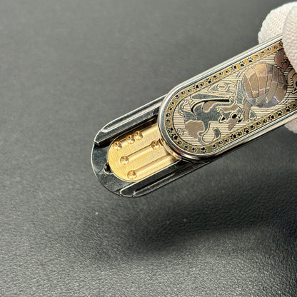 Ming Yin Titanium Engraved